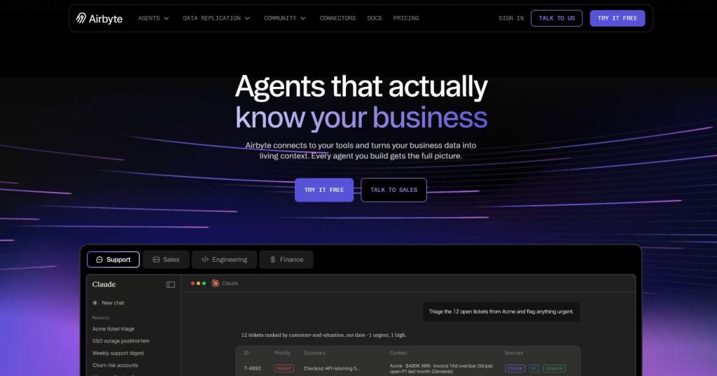 Airbyte AI Data Platform